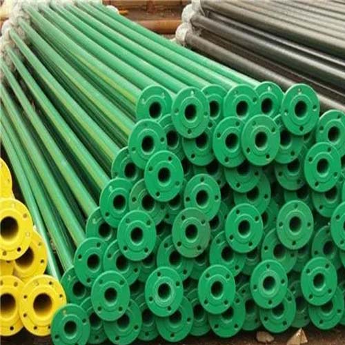 海口涂塑钢管施工案例